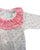 Babygrow de quadrados rosa